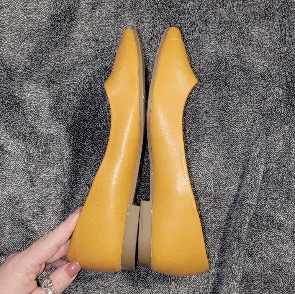 🧡Funky monkey Pointed Toe Flats - Picture 4 of 5
